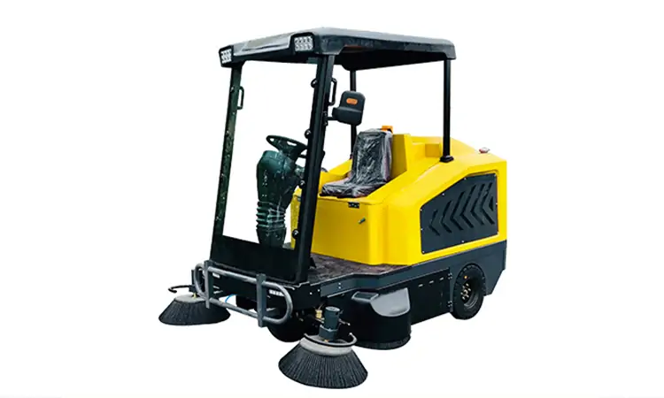 Electric Ride On Floor Sweeper 