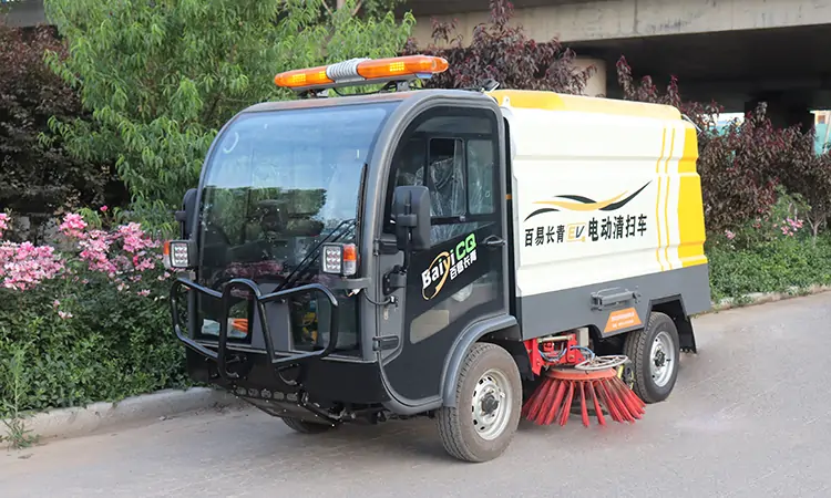 Electric Road Sweeper Is An Important Equipment For Factory Cleaning