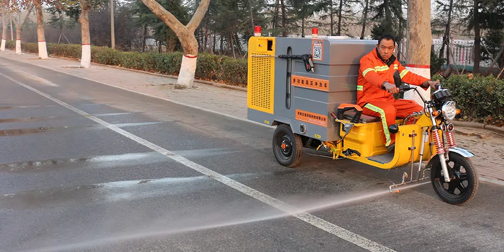 Pure Electric Street Washing Vehicles