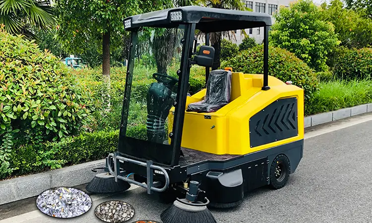 How About A Electric Ride-on Floor Sweeper?
