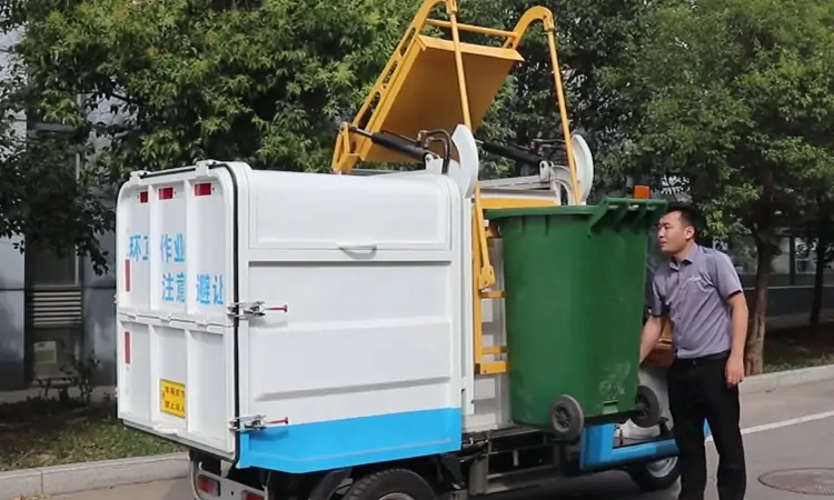 3 Wheel Electric Tricycle For Garbage Collection Trucks