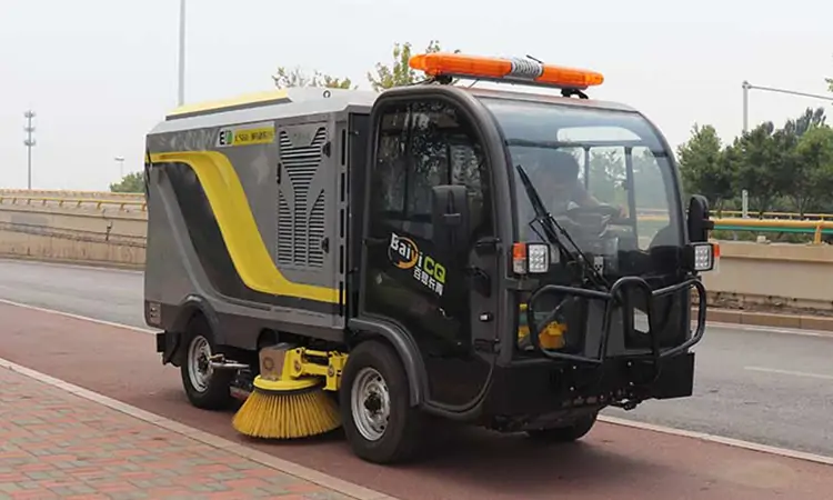 How Often Should The Brush Of  Electric Street Sweeper Be Changed