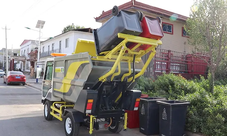 Maintenance Method Of Small Electric Garbage Truck