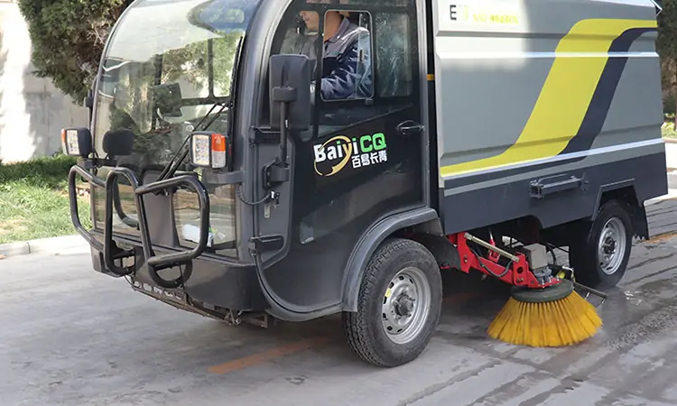 Suitable For Square, Street Use Of Electric Street Sweeper