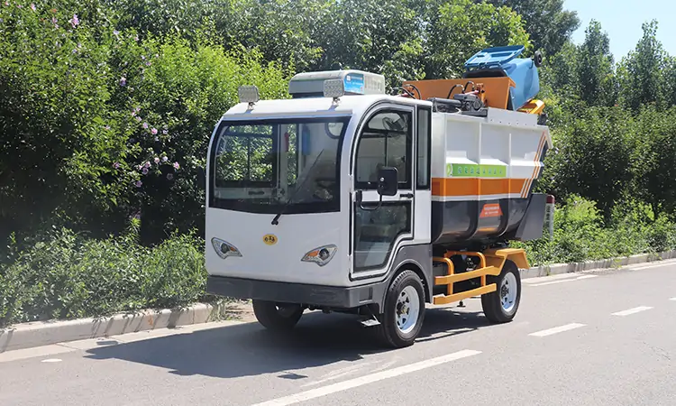 How Can a Small Electric Garbage Transfer Vehicle Drive More Efficiently?