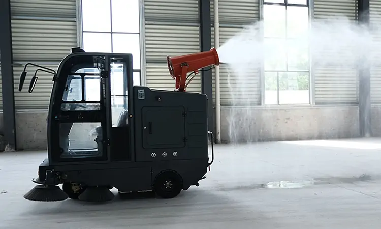 Electric Ride on Sweeper is Widely Used in Factories