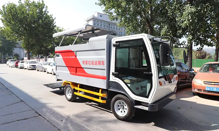 Design Advantages of Electric Four-wheel Refuse Transfer Vehicle