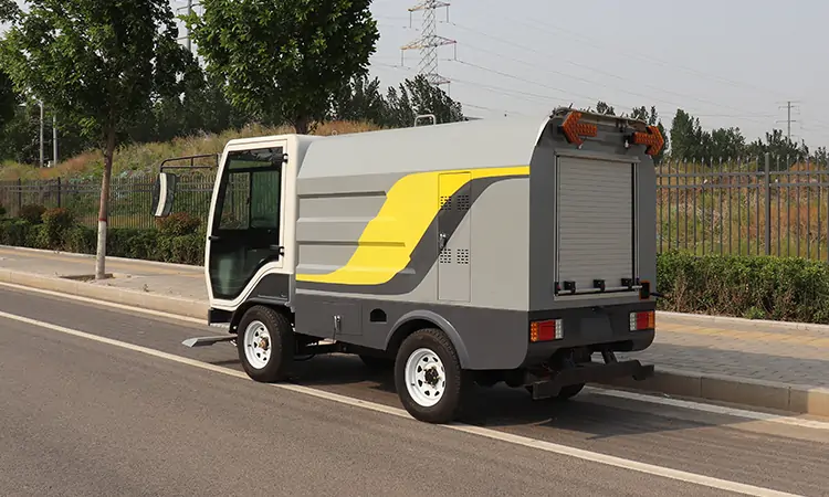  Pure Electric Road Washing Truck 