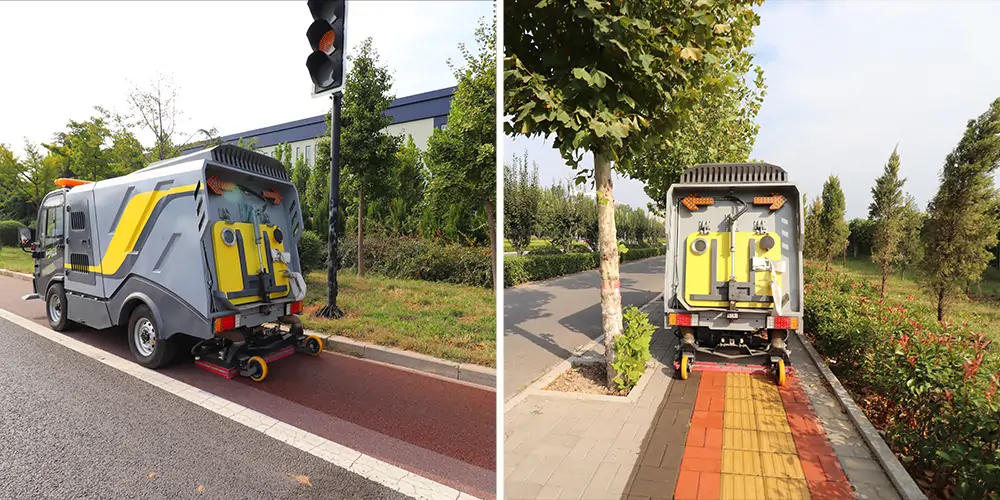 Pure Electric Road Deep Cleaning Vehicle