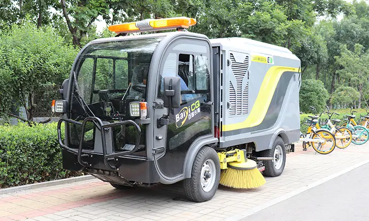  Pure Electric Road Sweeper 
