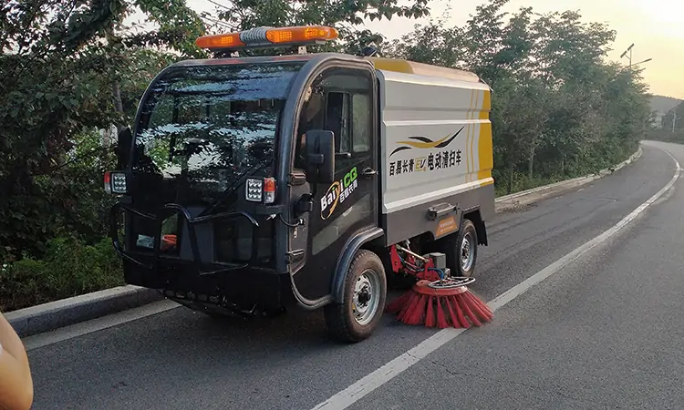 Baiyi New Pure Suction Road Sweeper Product Introduction