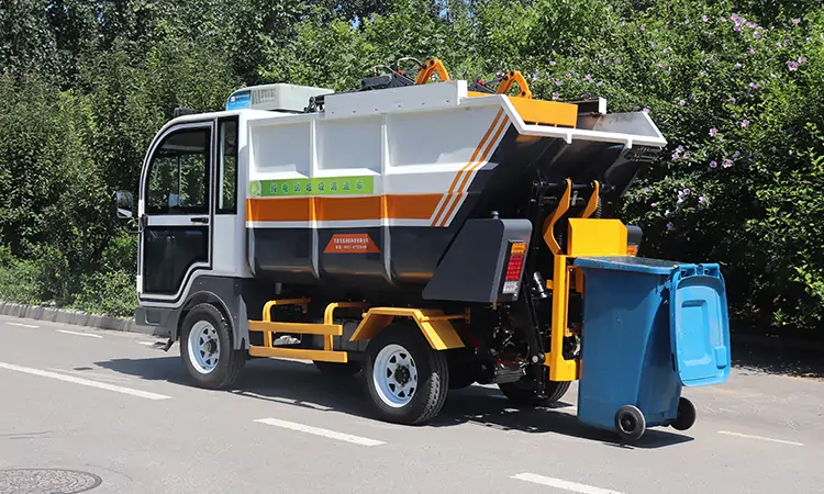 Compact Electric Garbage Truck