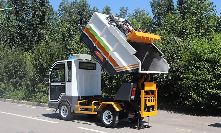 Compact Electric Garbage Truck