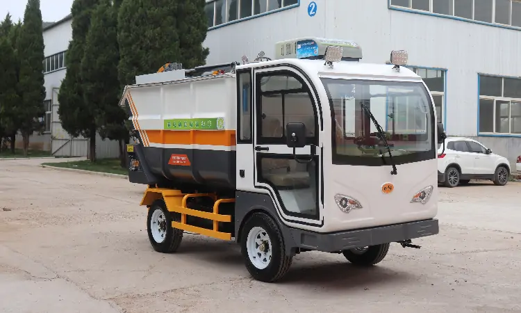 How to Drive Electric Small Trash Trucks More Power Saving