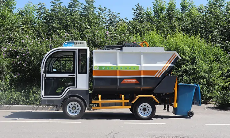 Community Garbage Can Collection Special New Energy Small Garbage Truck