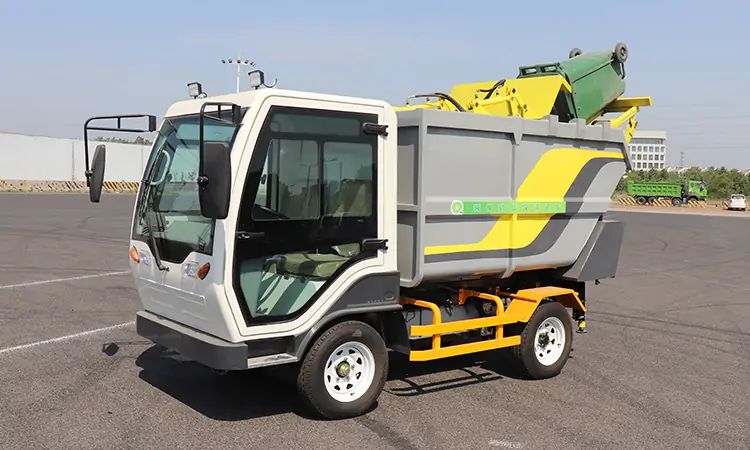 New Energy Small Sanitation Garbage Truck products Introduction