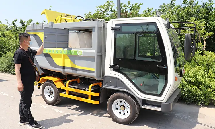 New Energy Small Sanitation Garbage Truck