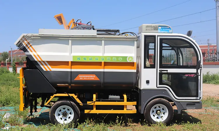 Main Performance and Characteristics of Electric Bucket Garbage Truck