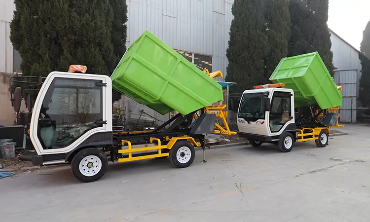 Advantages of Small Electric Garbage Trucks with a Range of 100 Kilometers