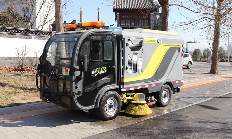 Electric Road Sweeper Machine Price