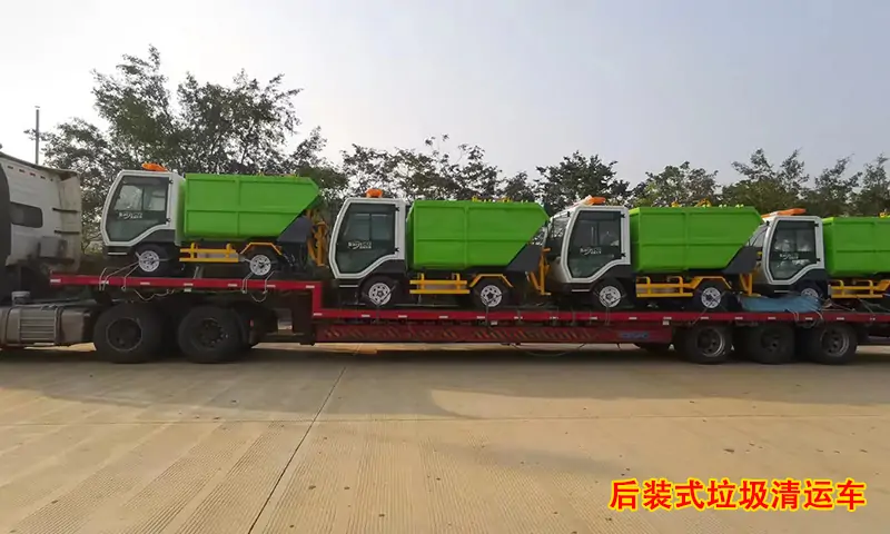 Small Waste Collection and Transportation Vehicle Are Exported to Vietnam