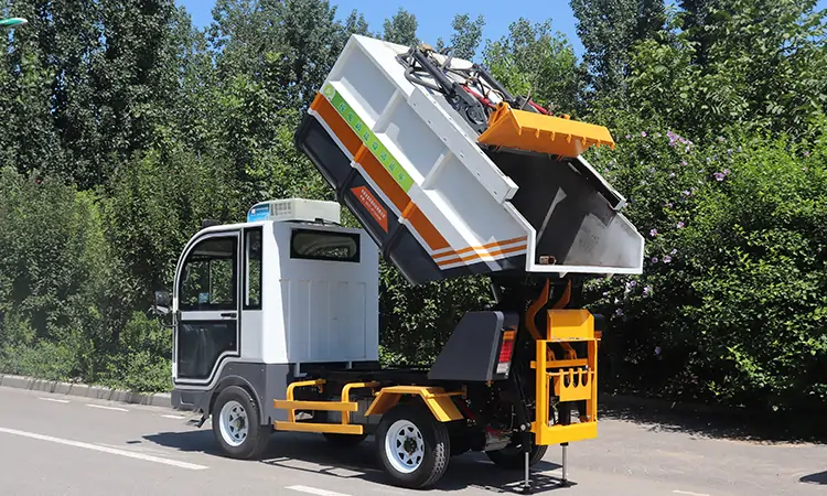 electric small refuse truck