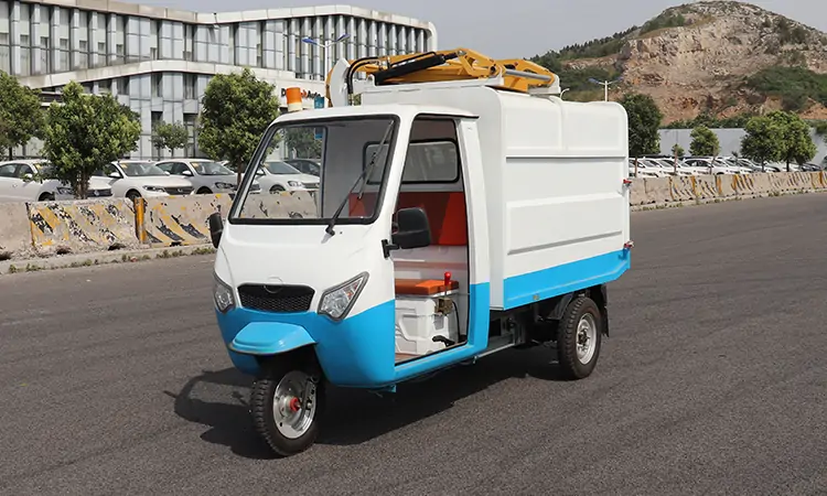 small electric garbage vehicle
