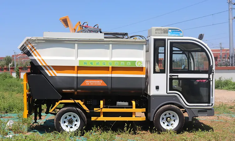 All-electric Small Garbage Trucks