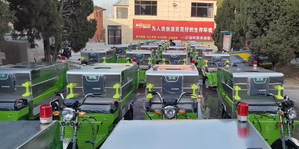 Electric High-Pressure Cleaning Vehicles Boosts Shenzhen's Urban Sanitation