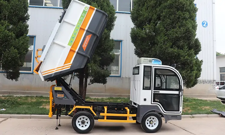 Small Trash Compactor Truck for Sale