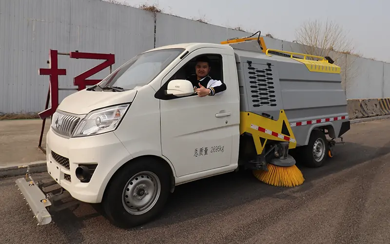 Pure Electric Street Sweeper TruckBY-S2700Vehicle chassis