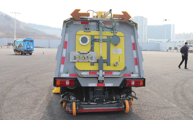 Pure Electric Street Sweeper TruckBY-S2700Power System
