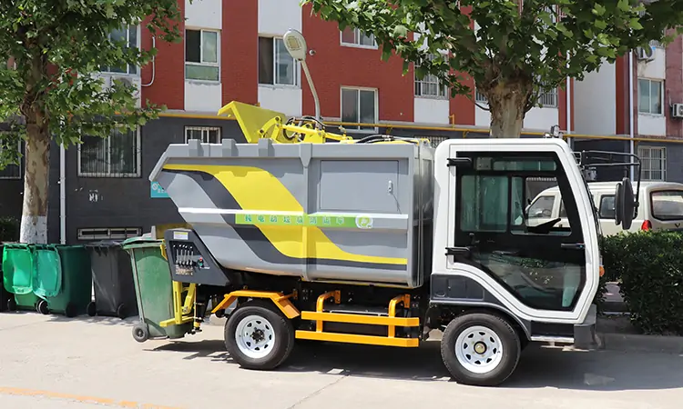 Introducing the Compact Electric Garbage Truck