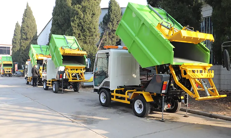 New Type Small Electric Garbage Truck