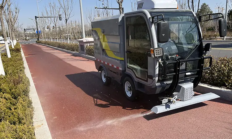 Electric Street Washer without pressure is how to solve