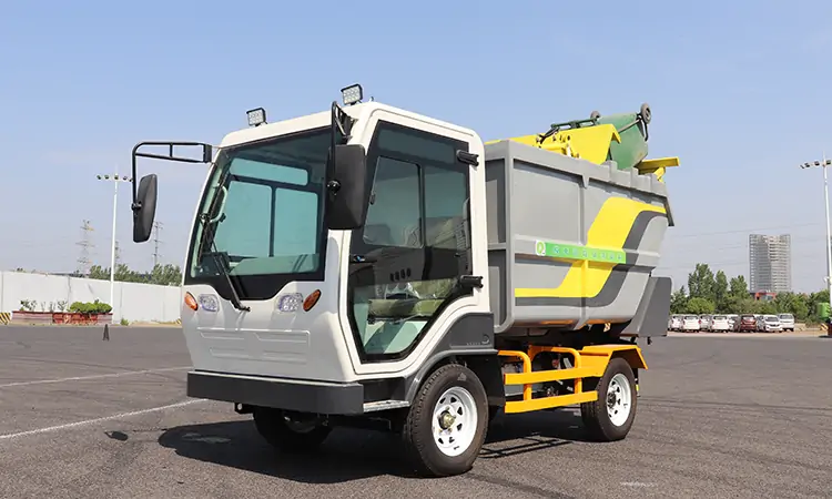 How to Handle Battery Leakage on an Electric Sanitation Vehicle