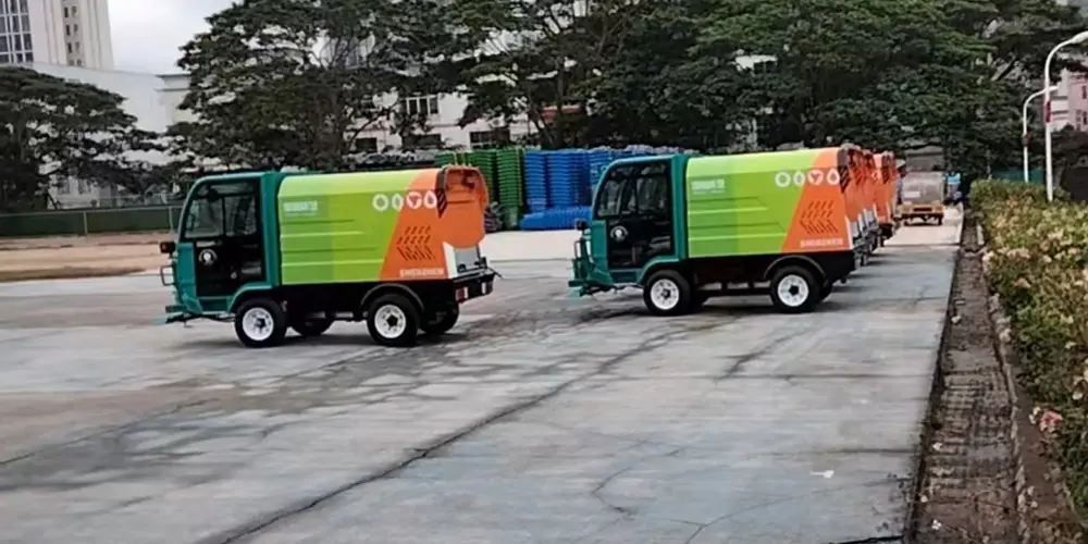 Street Washer Vehicles help sanitation and environmental construction