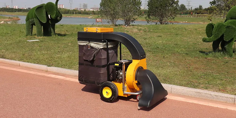 Lawn leaf suction machine can be used for lawn to absorb dead leaves