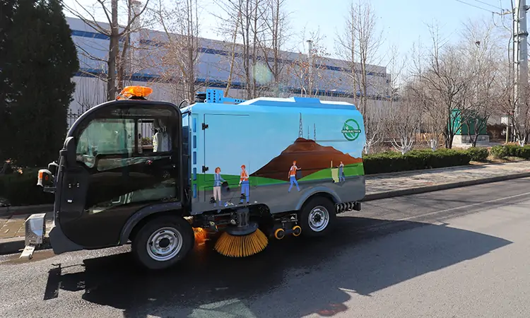 Revolutionizing Urban Sanitation with Electric Road Sweepers