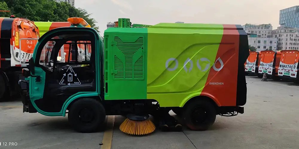 High Pressure Washer Truck Arrived in Shenzhen Sanitation