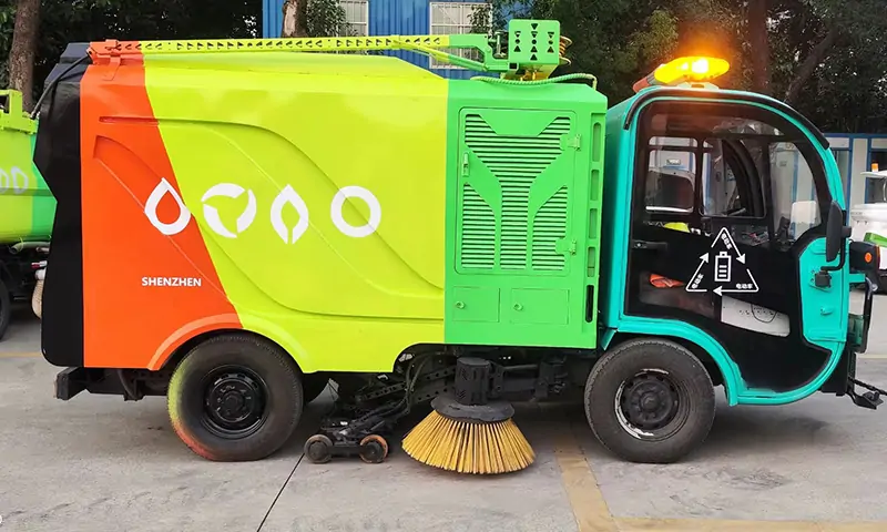 High Pressure Washer Truck Arrived in Shenzhen Sanitation