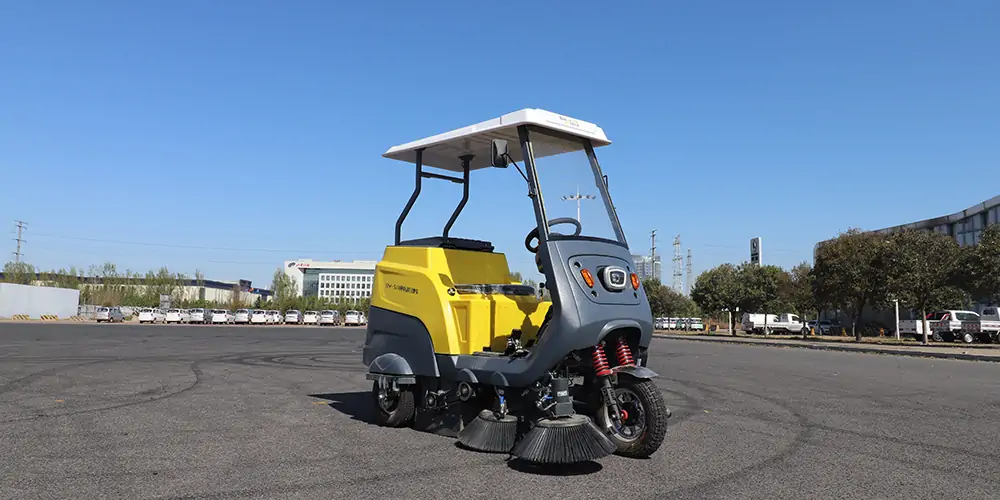 Pure Electric Sweeper! Small Size, Strong Passability
