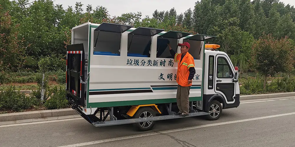 Community Four Types of Garbage Transfer Vehicle