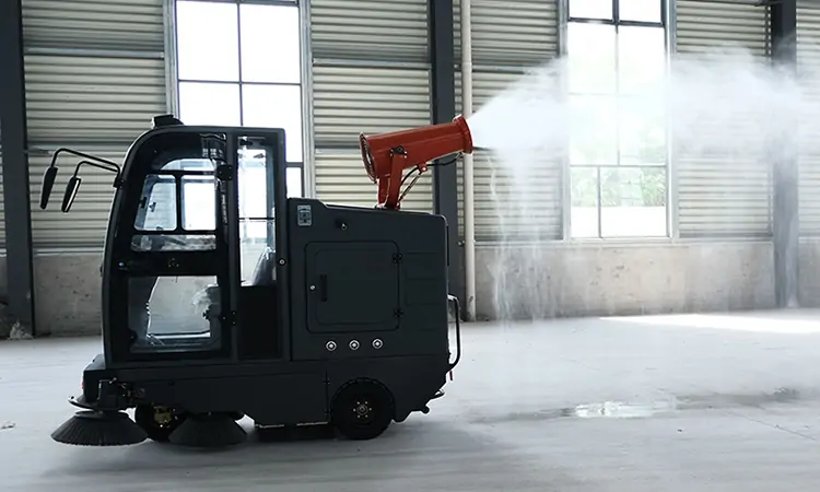 A Simple Introduction to Cleaning High-Pressure Fog Cannon Sweeper