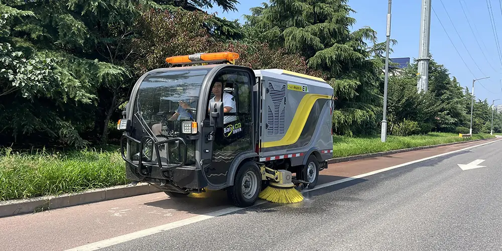 Pure Electric Road Sweeper to Solve the Road Pollution Problem