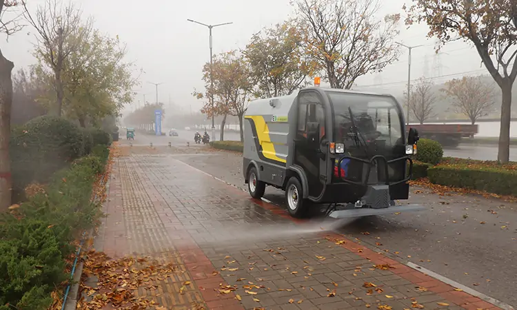Electric Street Washing Truck Is Popular in China