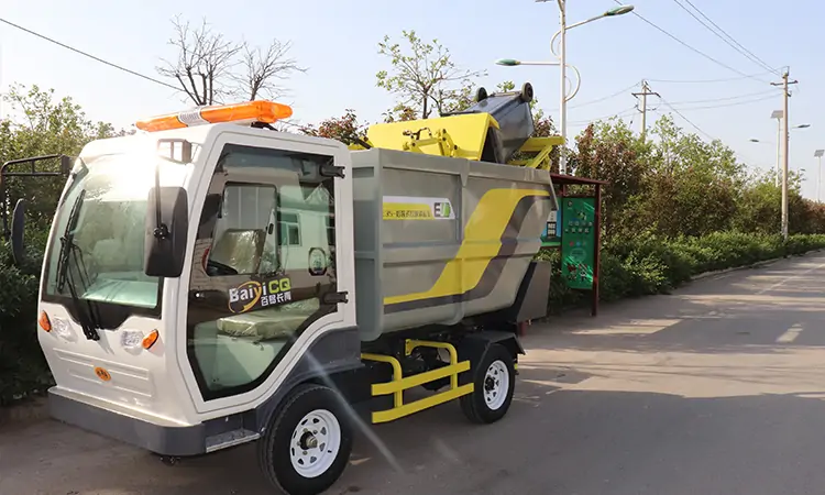 Small Electric Garbage Pickup Truck Maintenance