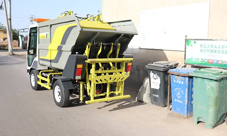 Small Electric Garbage Pickup Truck Maintenance
