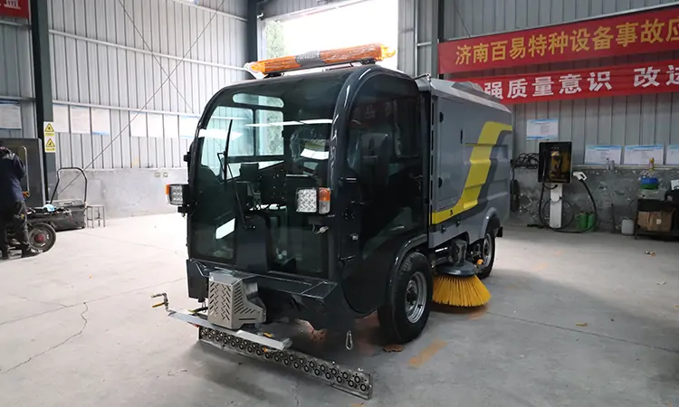 Electric Sanitation Sweeping Vehicle Product Function Description