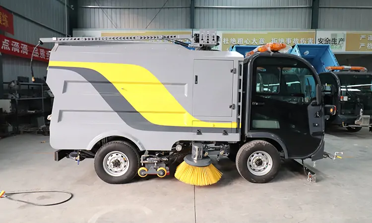 Electric Sanitation Sweeping Vehicle Product Function Description
